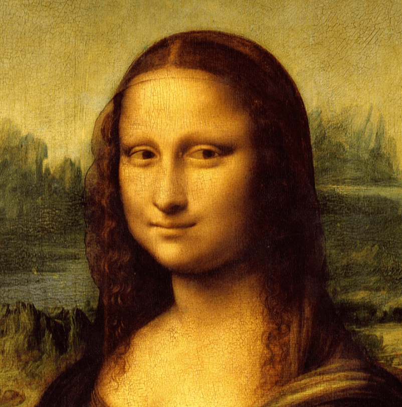 Artwork 'Mona Lisa' in regulärer Version